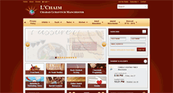 Desktop Screenshot of lchaim.org.uk